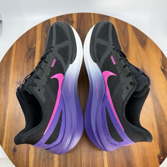 Nike Air Zoom Structure 25 Men’s Size 11.5 Black Purple Running Shoes NEW main image 7
